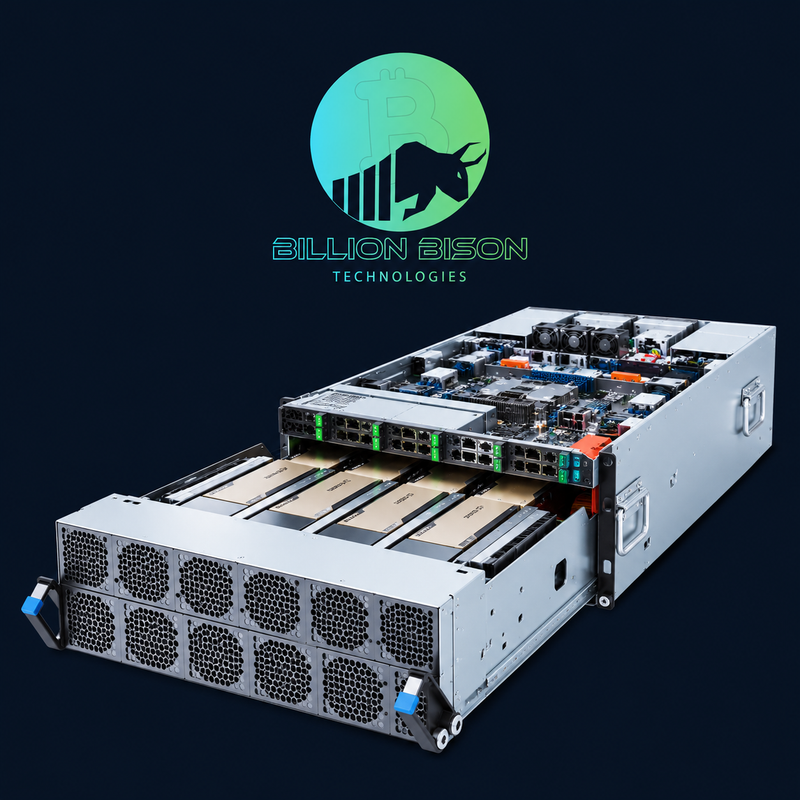 GIGABYTE HGX H200 8-GPU Server (Intel Xeon)